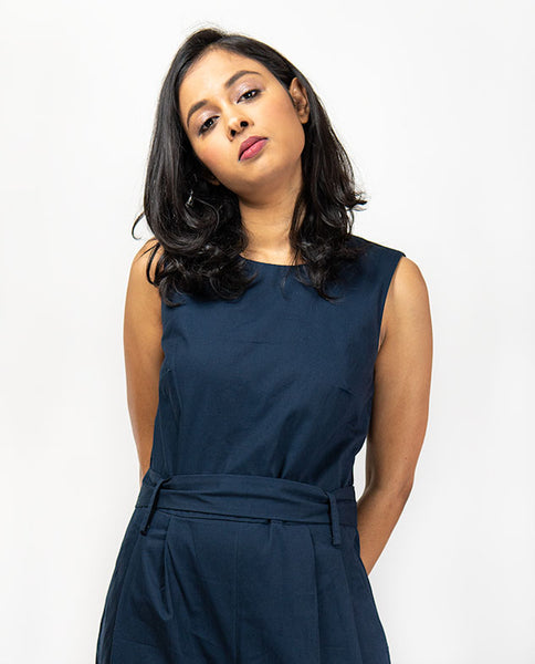 Dhaka Jumpsuit Navy