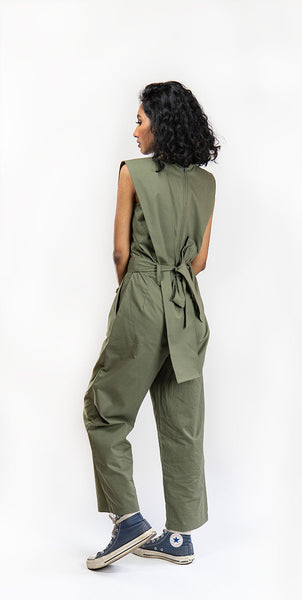 Dhaka Jumpsuit Olive