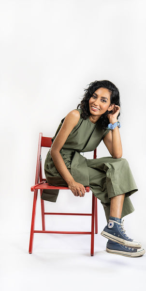 Dhaka Jumpsuit Olive