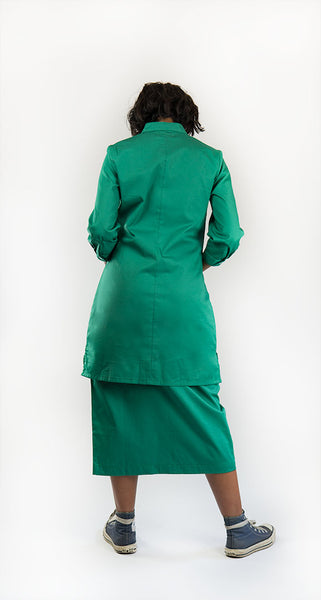 Dhaka Midi Skirt - Emerald