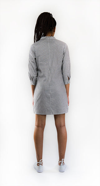 Dhaka Boyfriend Shirt Check Print
