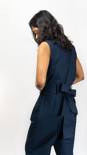 Dhaka Jumpsuit Navy